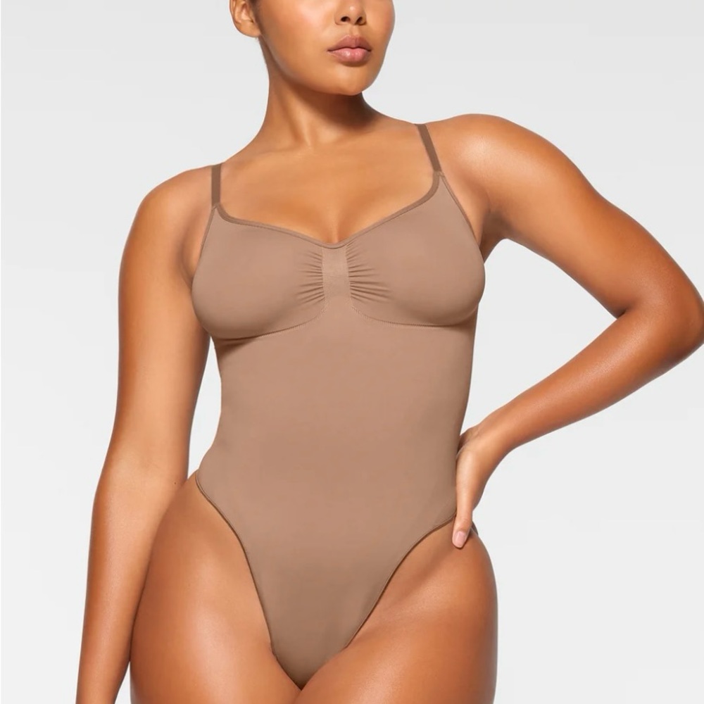 Skims nude thong bodysuit
